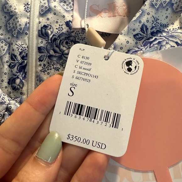 Selkie Milk Flower Cottage Jane Dress - Size Small - Picture 4 of 4